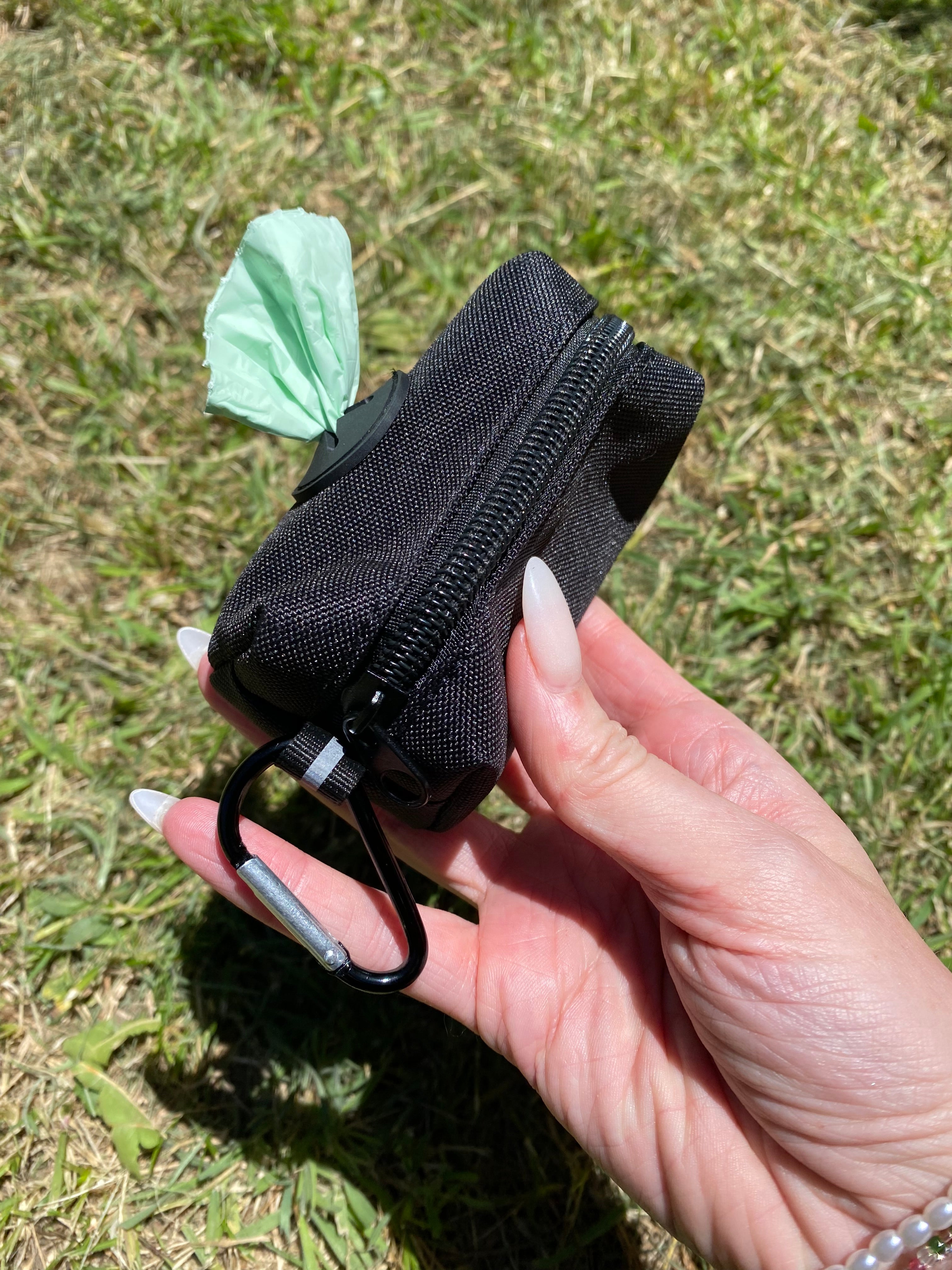 Canvas Dog Poop Bag Holder – Practical, Compact & Easy to Carry